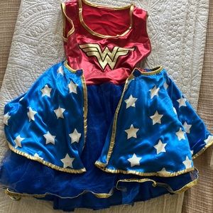 Wonder Woman costume for girls size 6-7